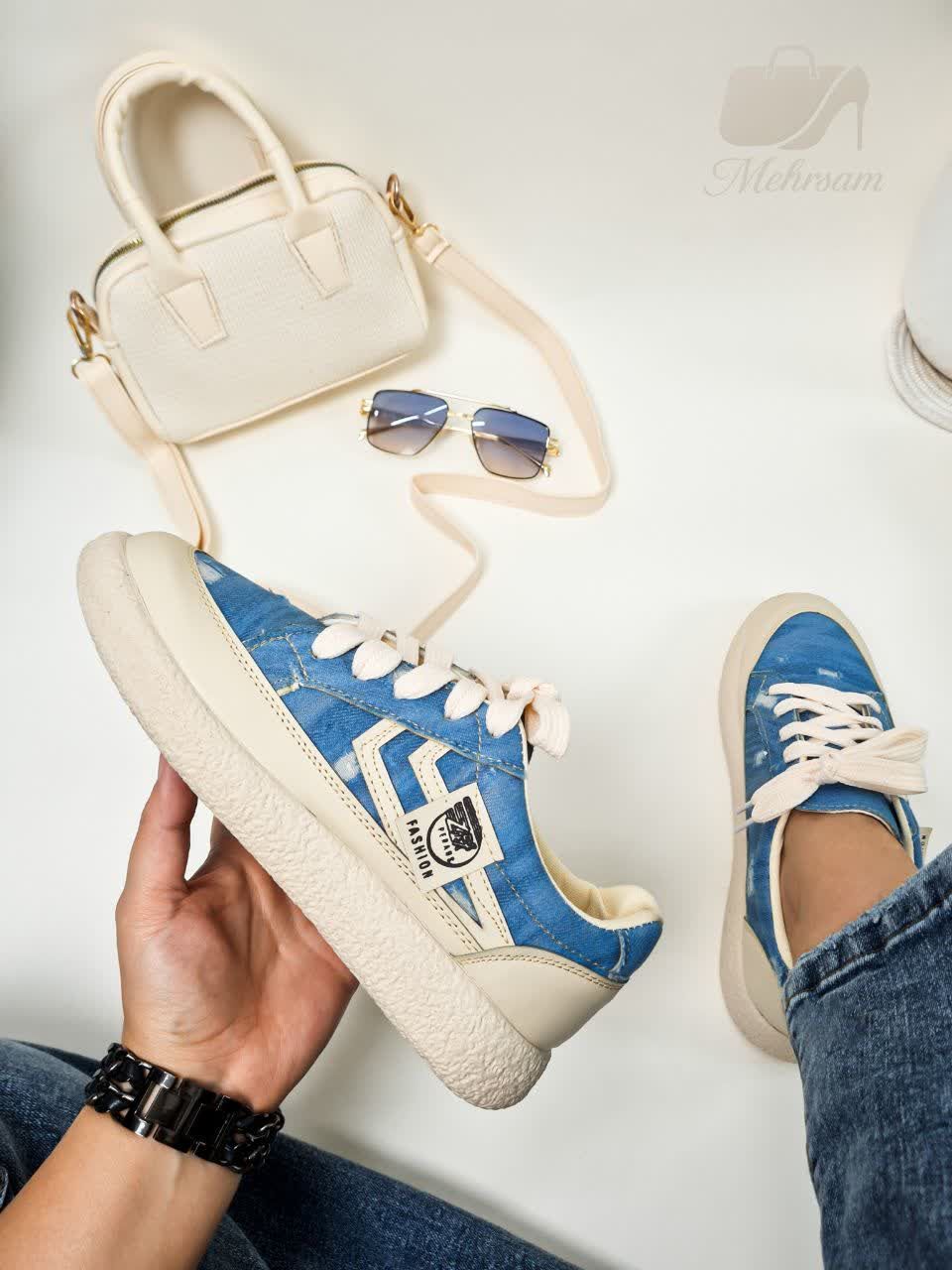 1000319446 کفش اسپورت لی آبی