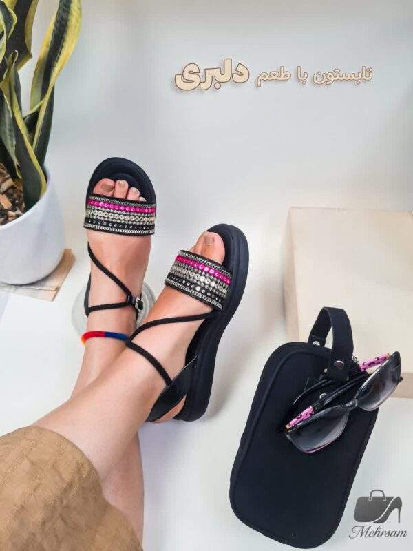 صندل سنتی مشکی
