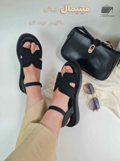 صندل گیپور مشکی