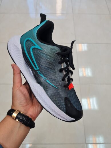 کتونی مشکی سبز