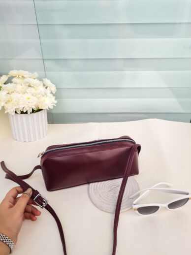 کیف دوشی زرشکی