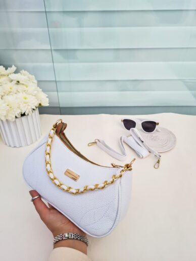 کیف دوشی فلوتر سفید