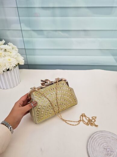کیف مجلسی طلایی