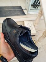 کفش مردانه چرم طبیعی بندی - Image 5