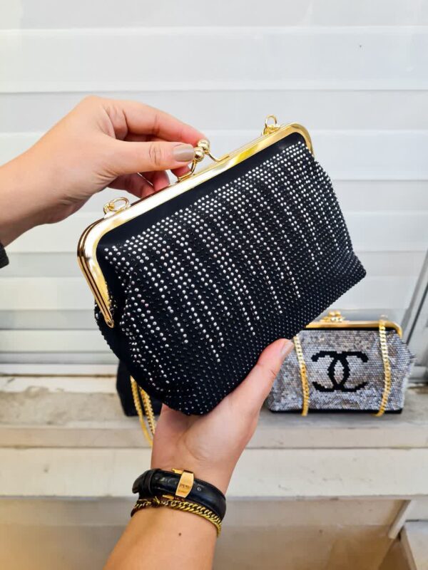 کیف نگیندار بندزنجیری زریان