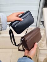 کیف دوشی زنانه بژیو