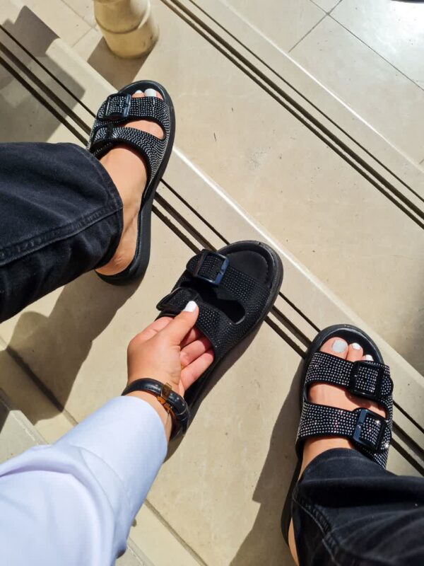 دمپایی زنانه شیک نگیندار