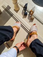 دمپایی زنانه شیک پاشنه دار - Image 6