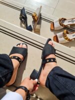 دمپایی زنانه شیک پاشنه دار - Image 2