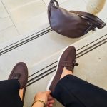 لوفر زنانه منگوله دار قهوه ای - Image 2