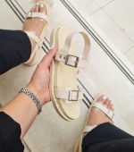 صندل طلقی زنانه گلین