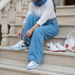 نایک جردن سفید قرمز